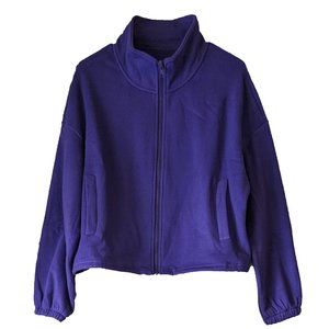 Joyvaka Fleece Zip Up Jacket For Women Size Medium